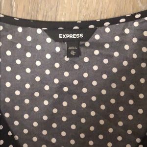 Express Tops - Zip Front Satin Gramercy Tee Express Tops - Zip Front Satin Gramercy Tee